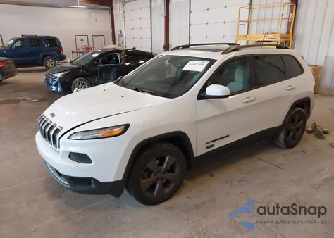 2016 Jeep Cherokee 75Th Anniversary z USA, uszkodzony, nr VIN 1C4PJMCB9GW322594